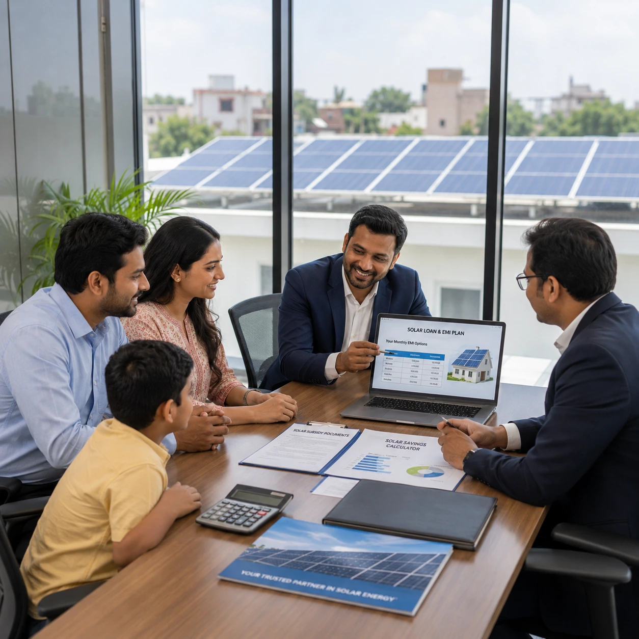 Solar plant financing presentation